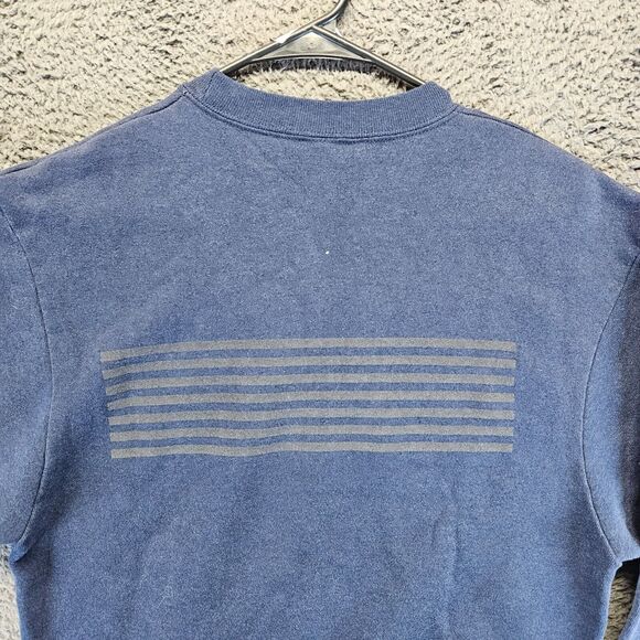 Vintage Coast Guard Sweatshirt Men Size Medium‎ Blue Crewneck Pullover - Picture 9 of 10